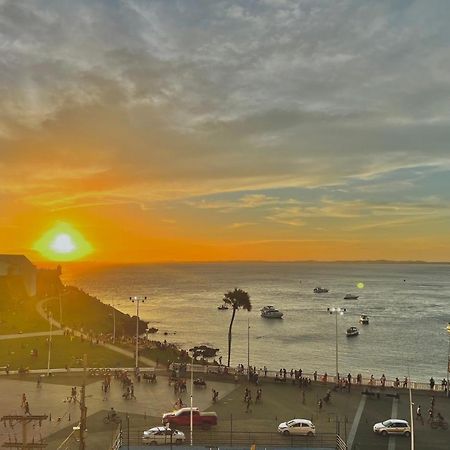 Apartamento No Farol Da Barra. Vista Deslumbrante Para O Mar! No Circuito Do Carnaval. Ao Lado Do Porto Da Barra ! Salvador Buitenkant foto
