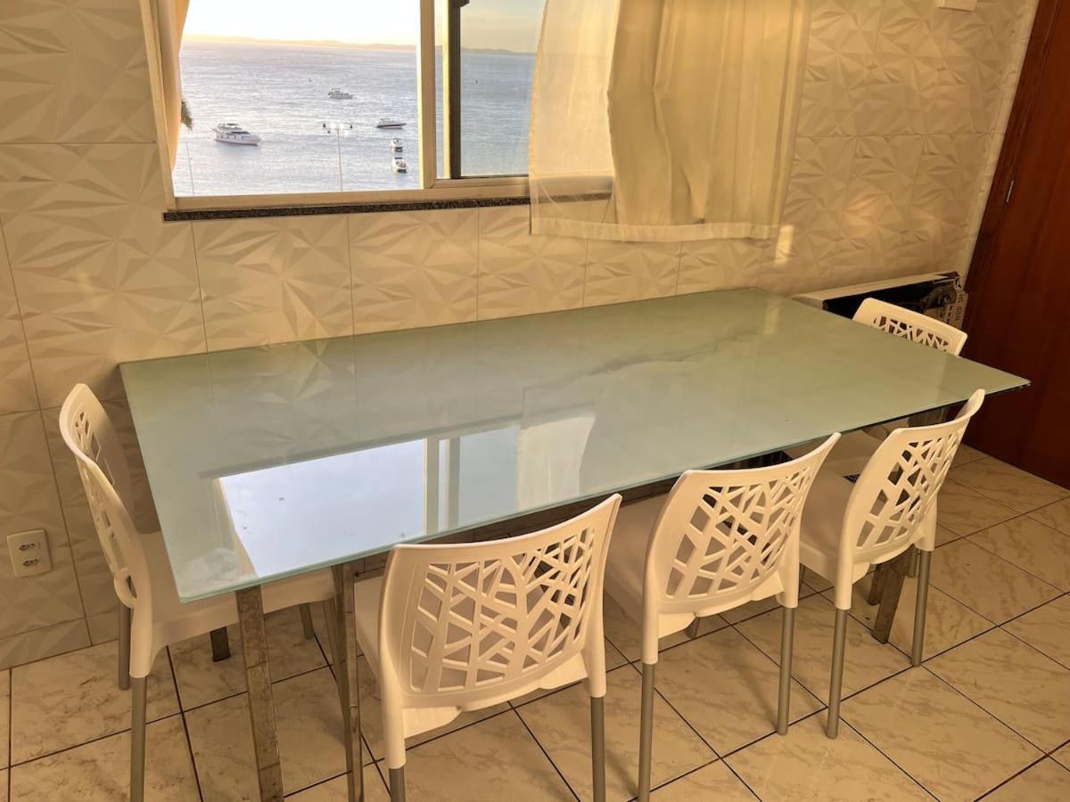 Apartamento No Farol Da Barra. Vista Deslumbrante Para O Mar! No Circuito Do Carnaval. Ao Lado Do Porto Da Barra ! Salvador Buitenkant foto